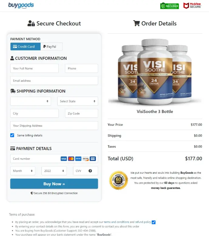 visisoothe-secure-checkout visisoothe-secure-checkout
